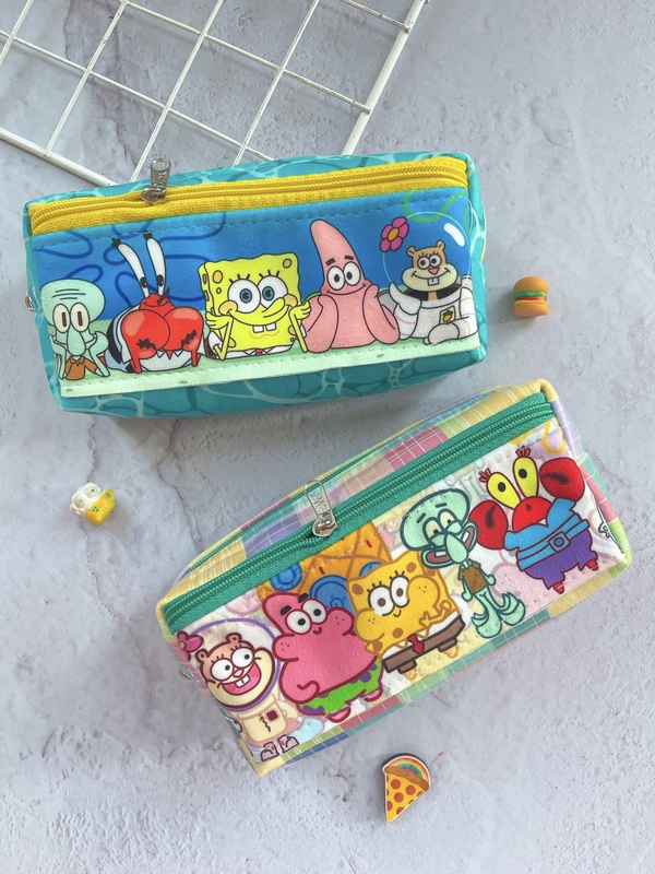 جامدادی سه زیپ چرمی